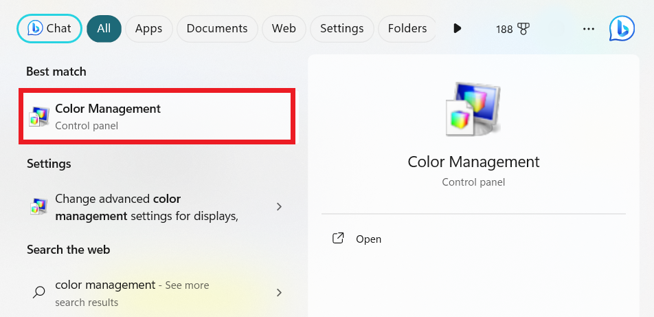 Управление цветом