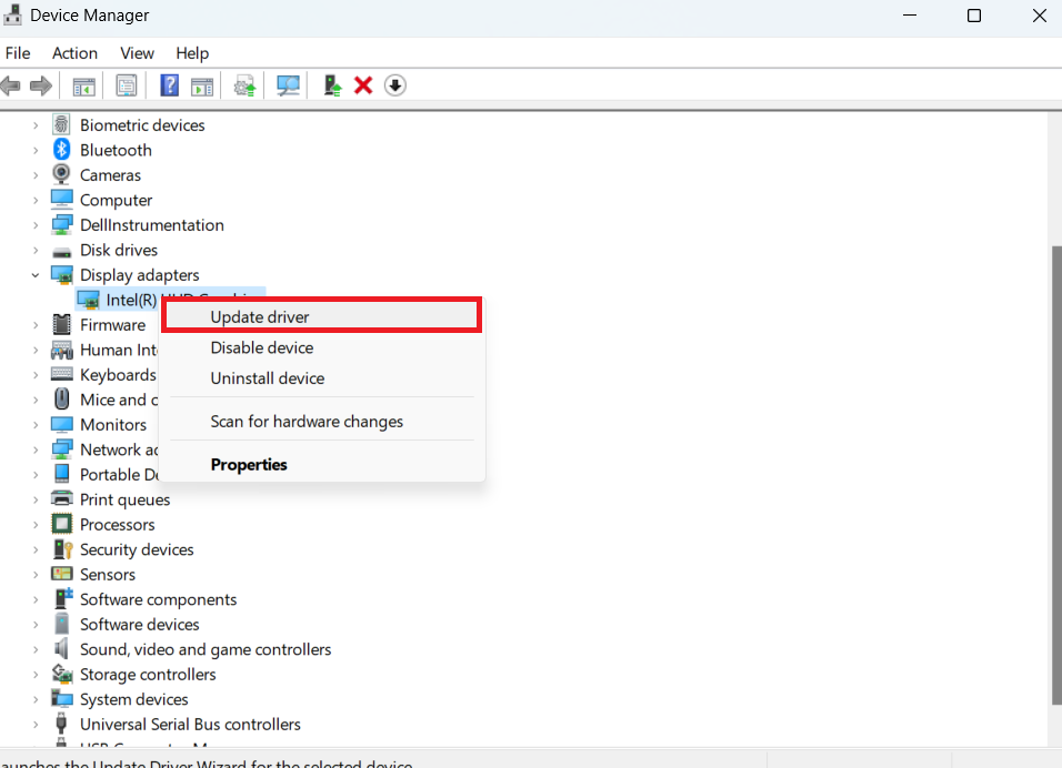 right-clicking it and selecting Rename in the context menu