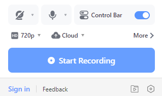 Awesome screenshot control panel