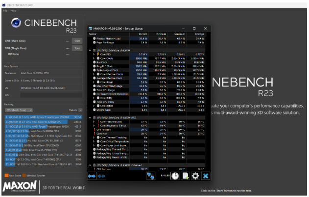 Tool like Cinebench will subject your CPU to demanding workloads