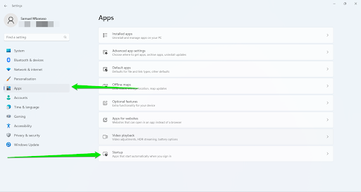 Startup Apps