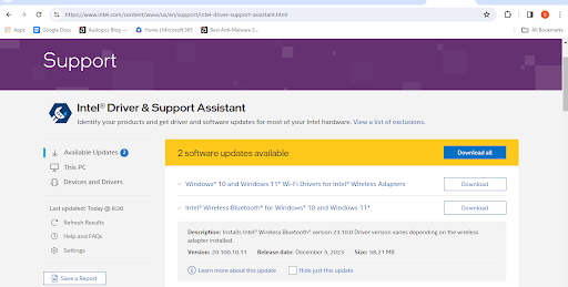 Click the Download button. Select Install once the download is complete