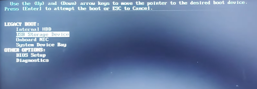 BIOS settings