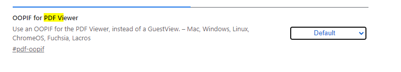 PDF Viewer Google Chrome