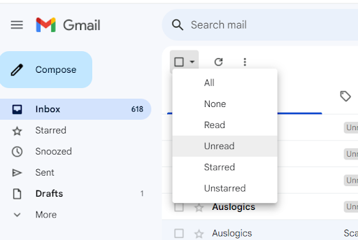 How To Find And Delete All Unread Emails In Gmail Auslogics Blog