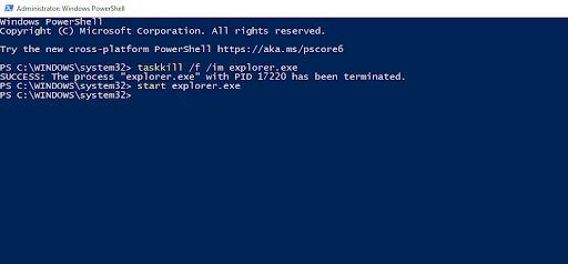 Powershell system32