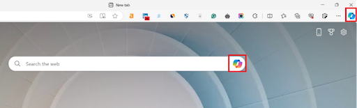 Open Copilot in Edge