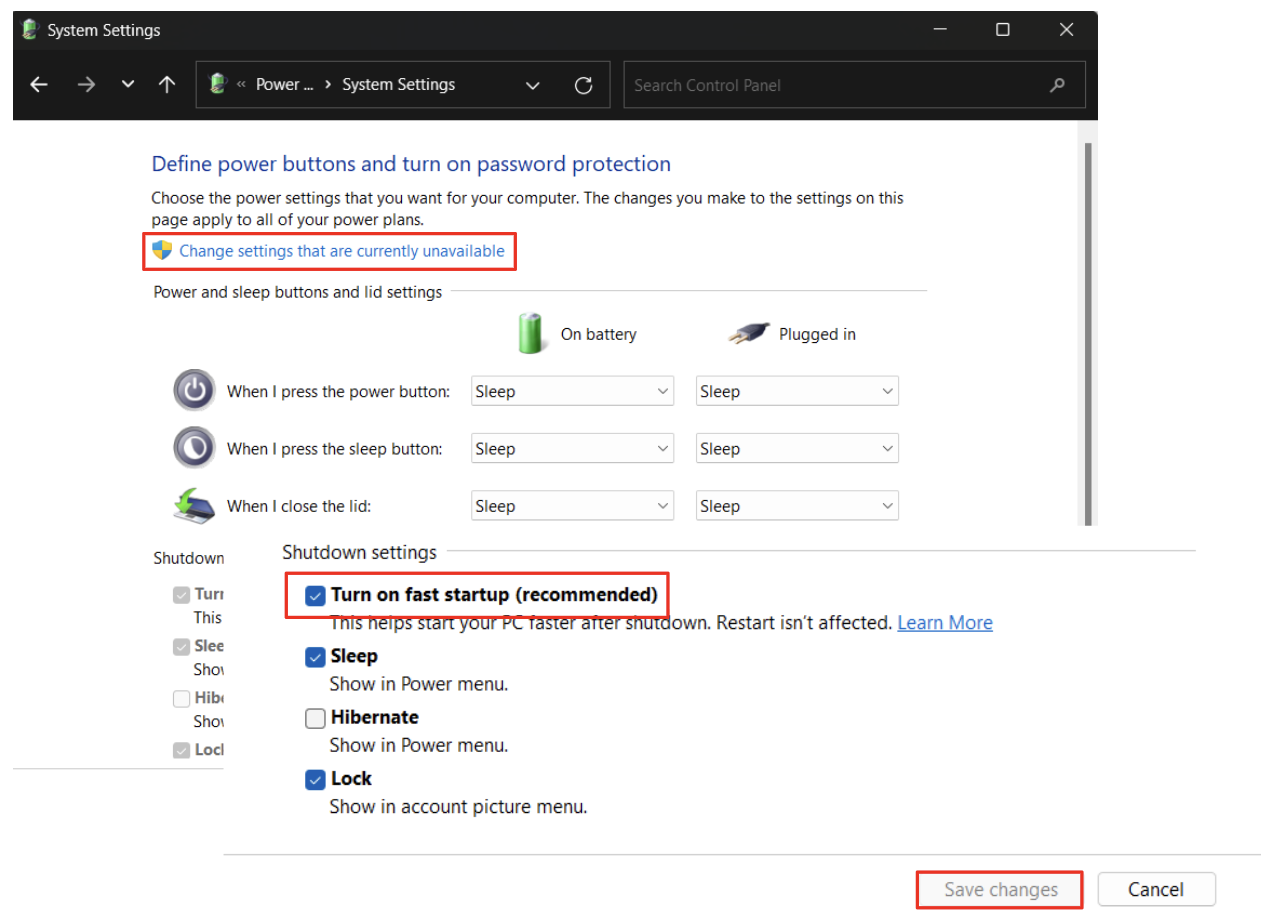 Shut your PC down and turn it back on to check if it worked