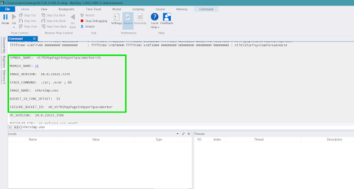 WinDbg MODULE_NAME