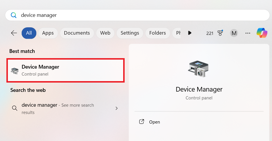 Open Device Manager