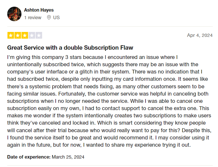 MacPaw trustpilot review