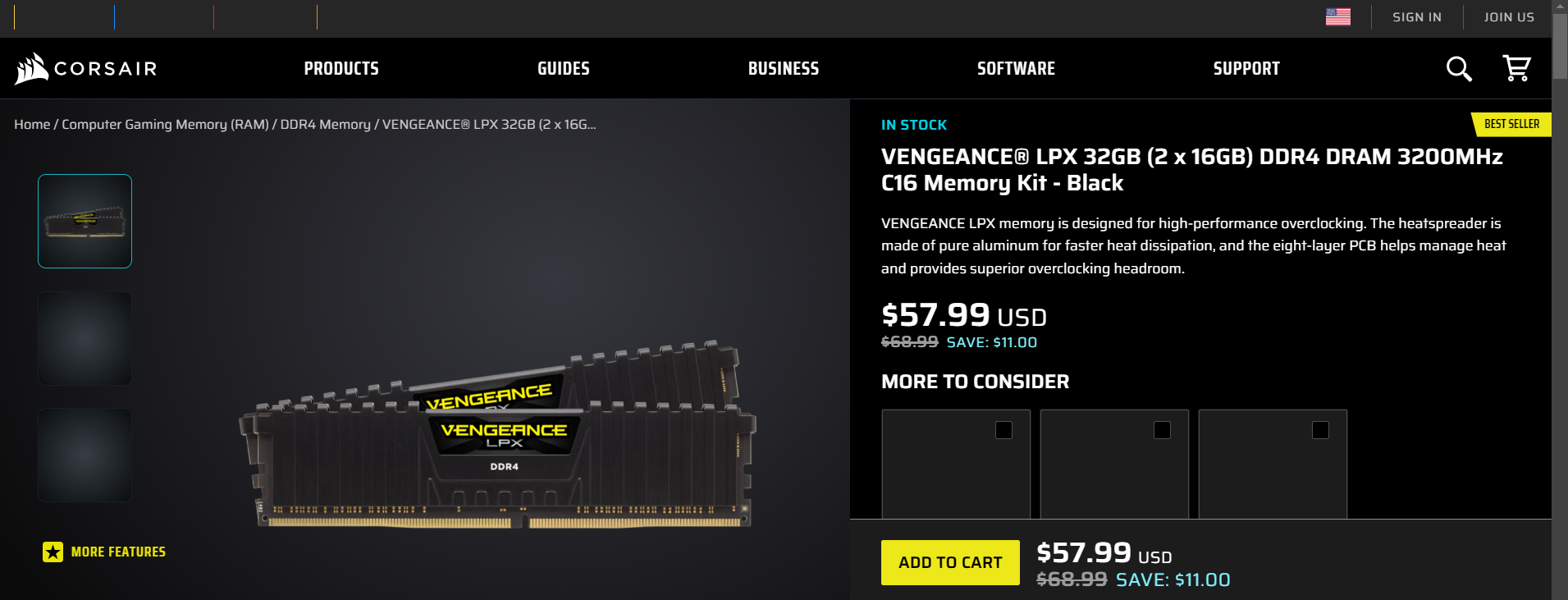 Corsair RAM 1
