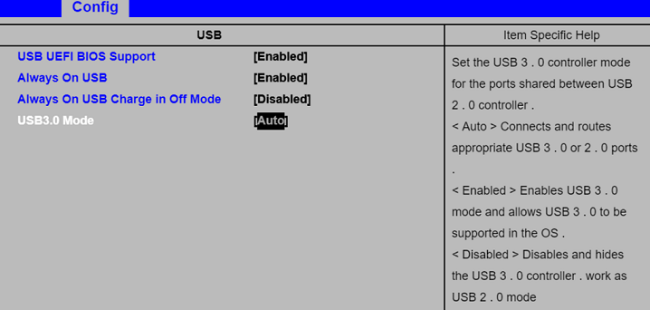 Config Lenovo