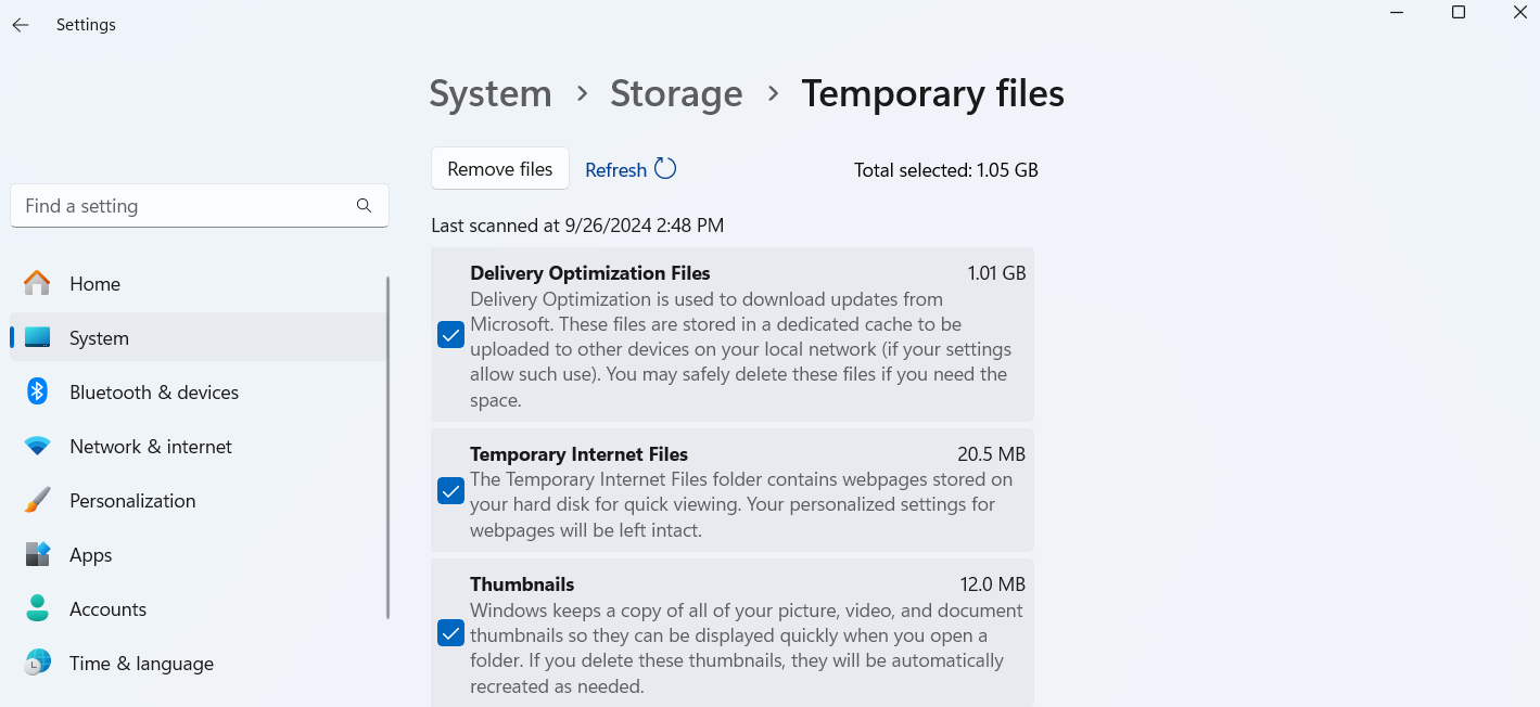 You can delete the Temporary Windows installation files