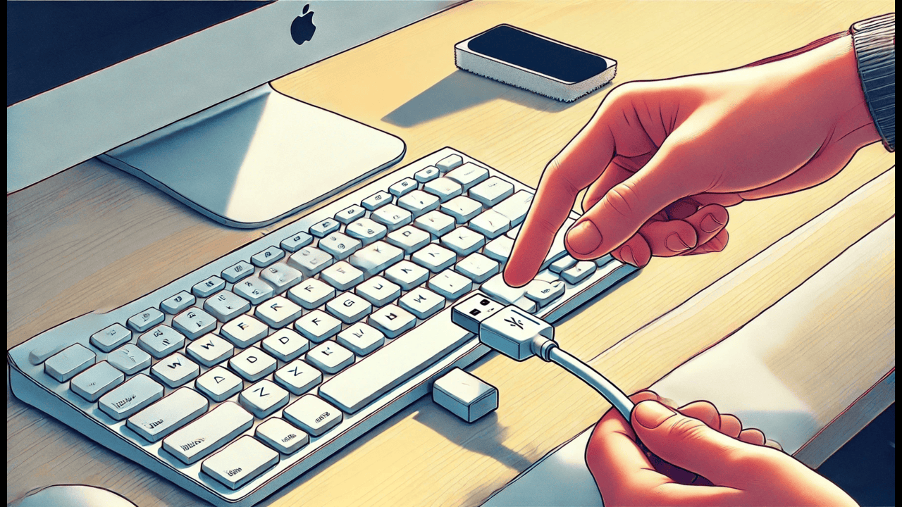Unplug your keyboard