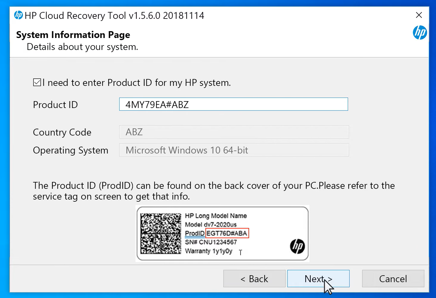 You can reset your HP laptop or desktop computer using the HP Cloud Recovery Tool