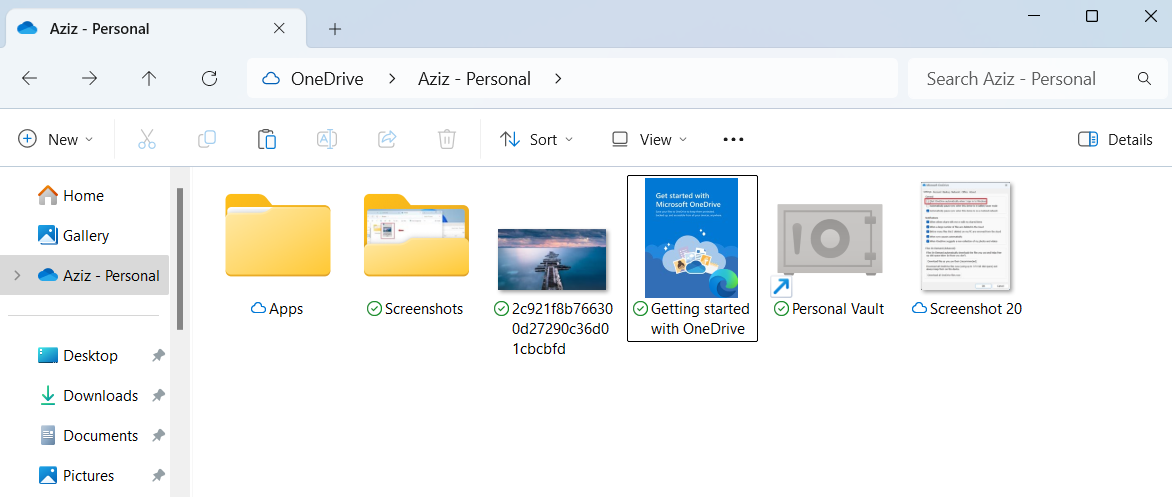 The safest way is to copy and paste them into the OneDrive folder