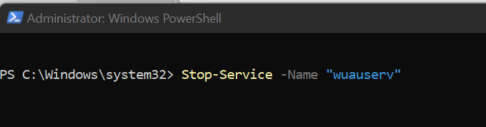 One of the methods to troubleshoot Windows Update is to Start and Stop the service