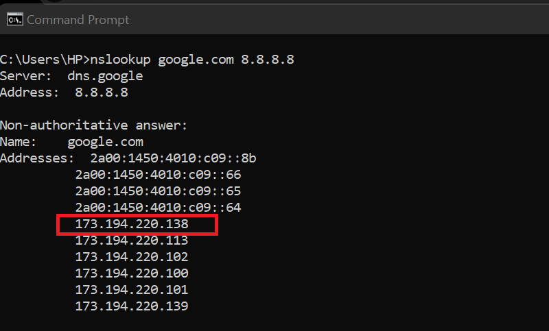 Beyond checking server location, nslookup can help detect DNS attacks
