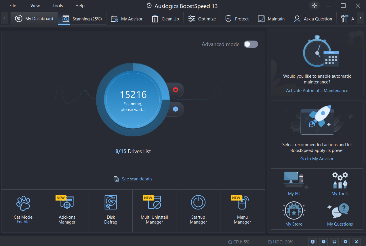 Download the software from Auslogics official website and install it