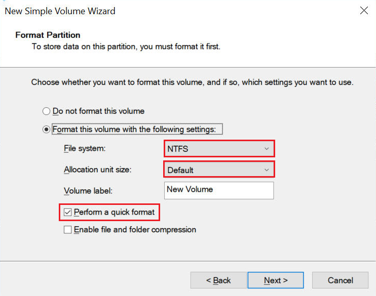 Click Next when you’re ready