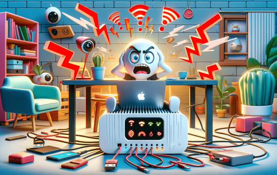 Correção rápida: por que minha internet fica caindo e voltando?