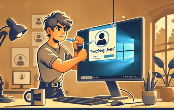 [RESOLVIDO] Como corrigir a ausência da opção “Trocar usuário” no Windows 10/11?